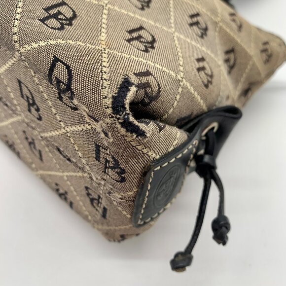 Dooney & Bourke Signature Canvas Tassel Shoulder Bag - Picture 6 of 11